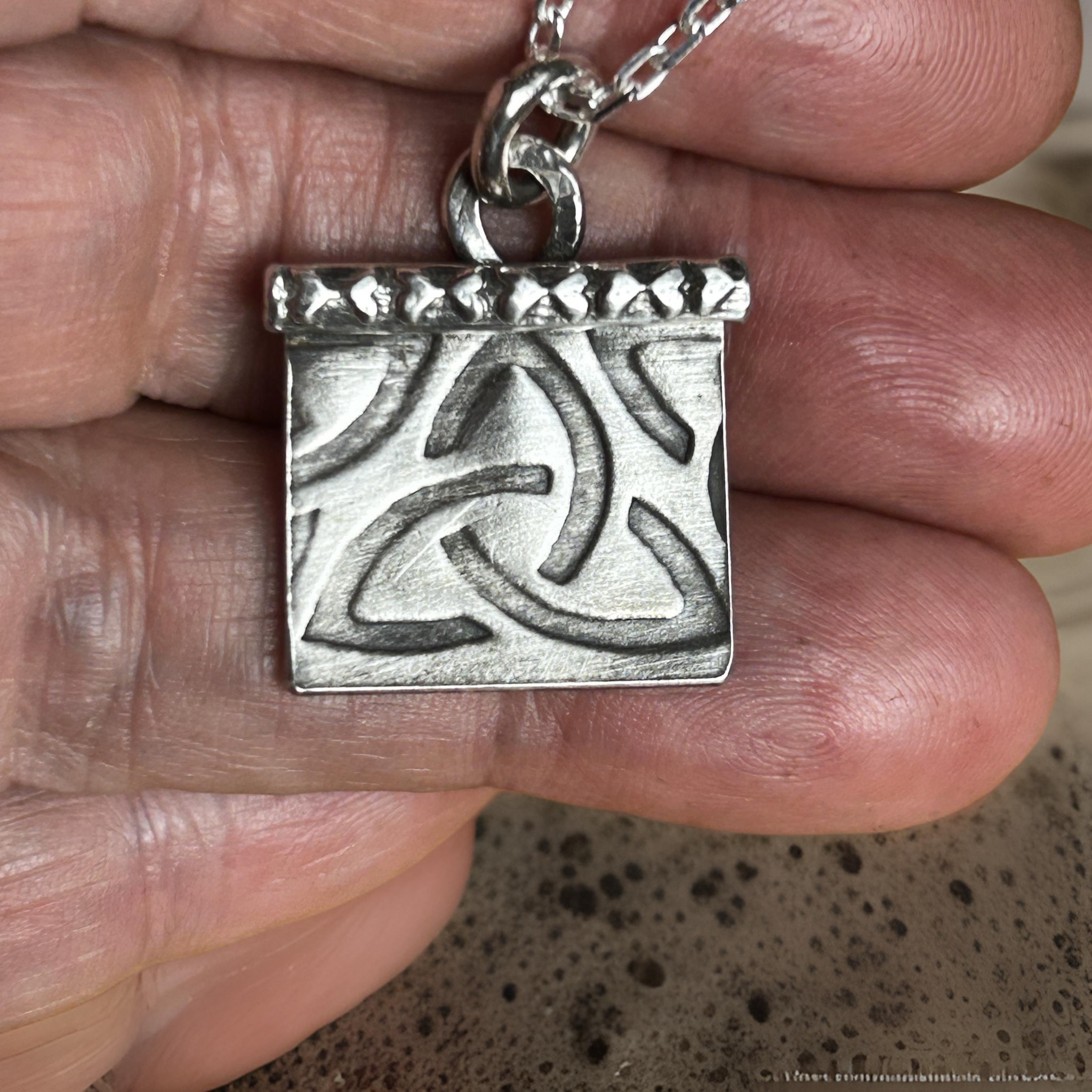 Celtic Necklace | Sterling Silver Unique Celtic Jewelry