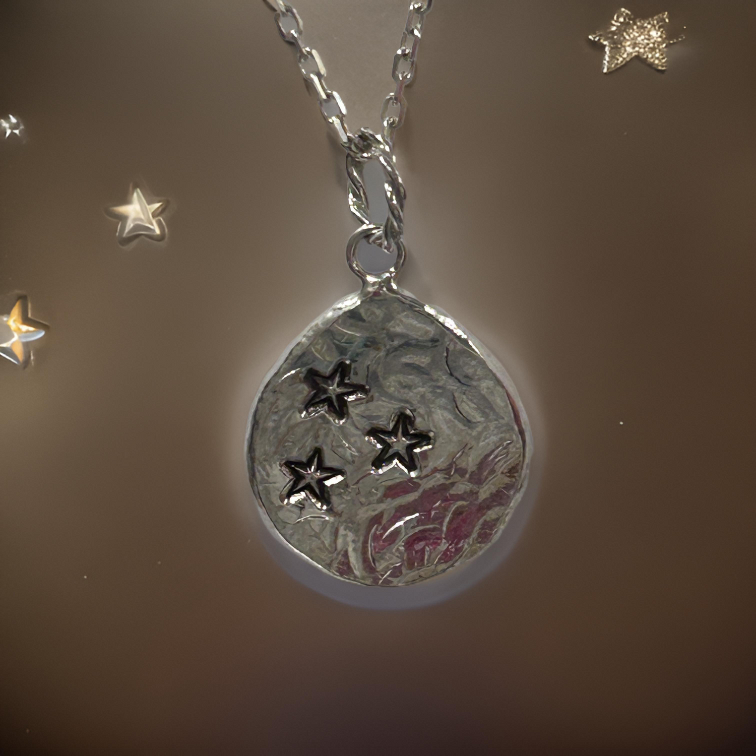 Silver Starry Pendant