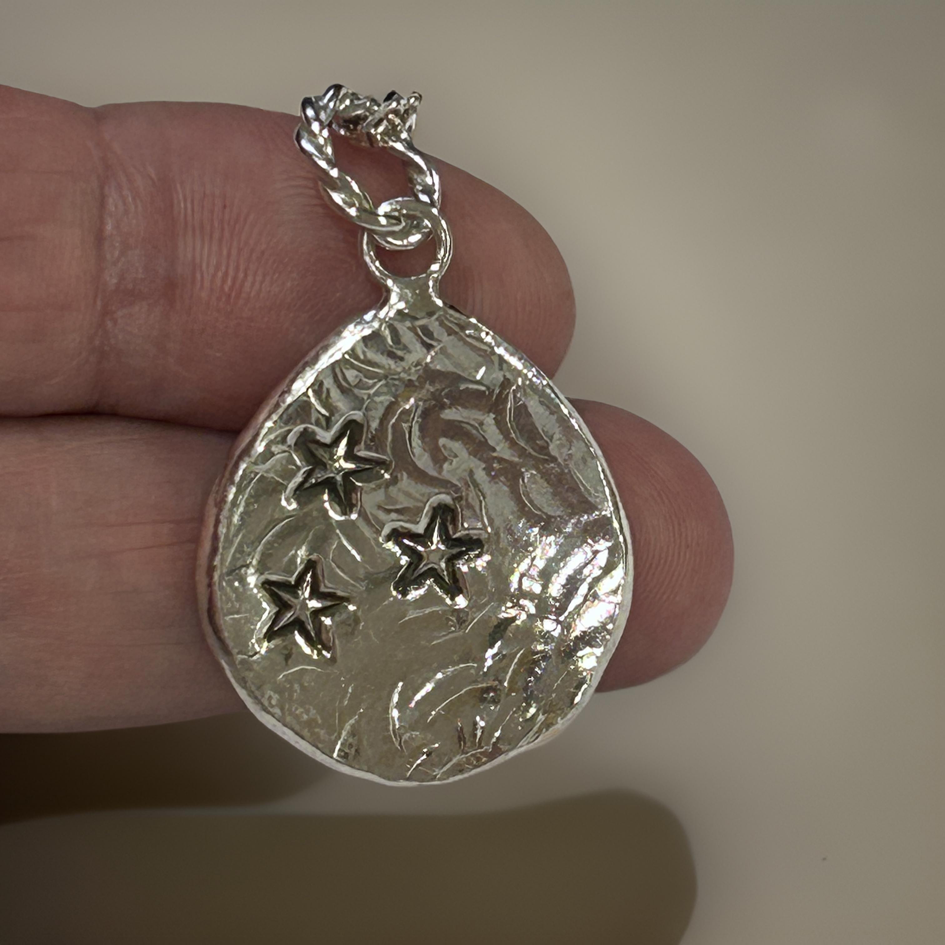 Silver Starry Pendant