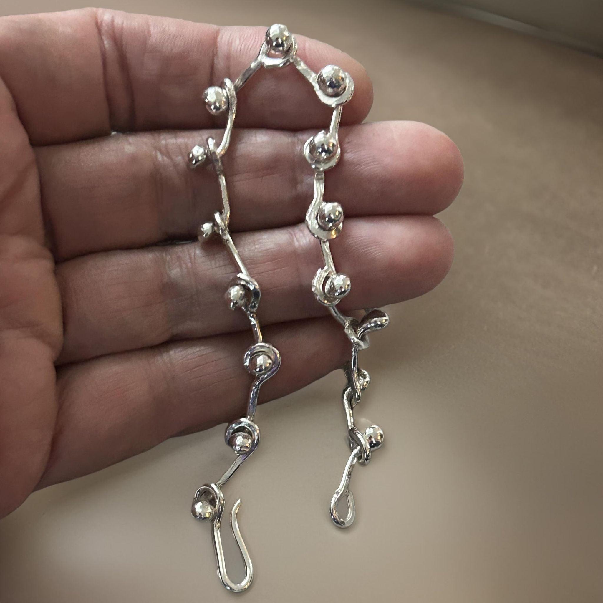 Silver Ball-Link Bracelet - Handmade Sterling Bracelet | JJewlryArt