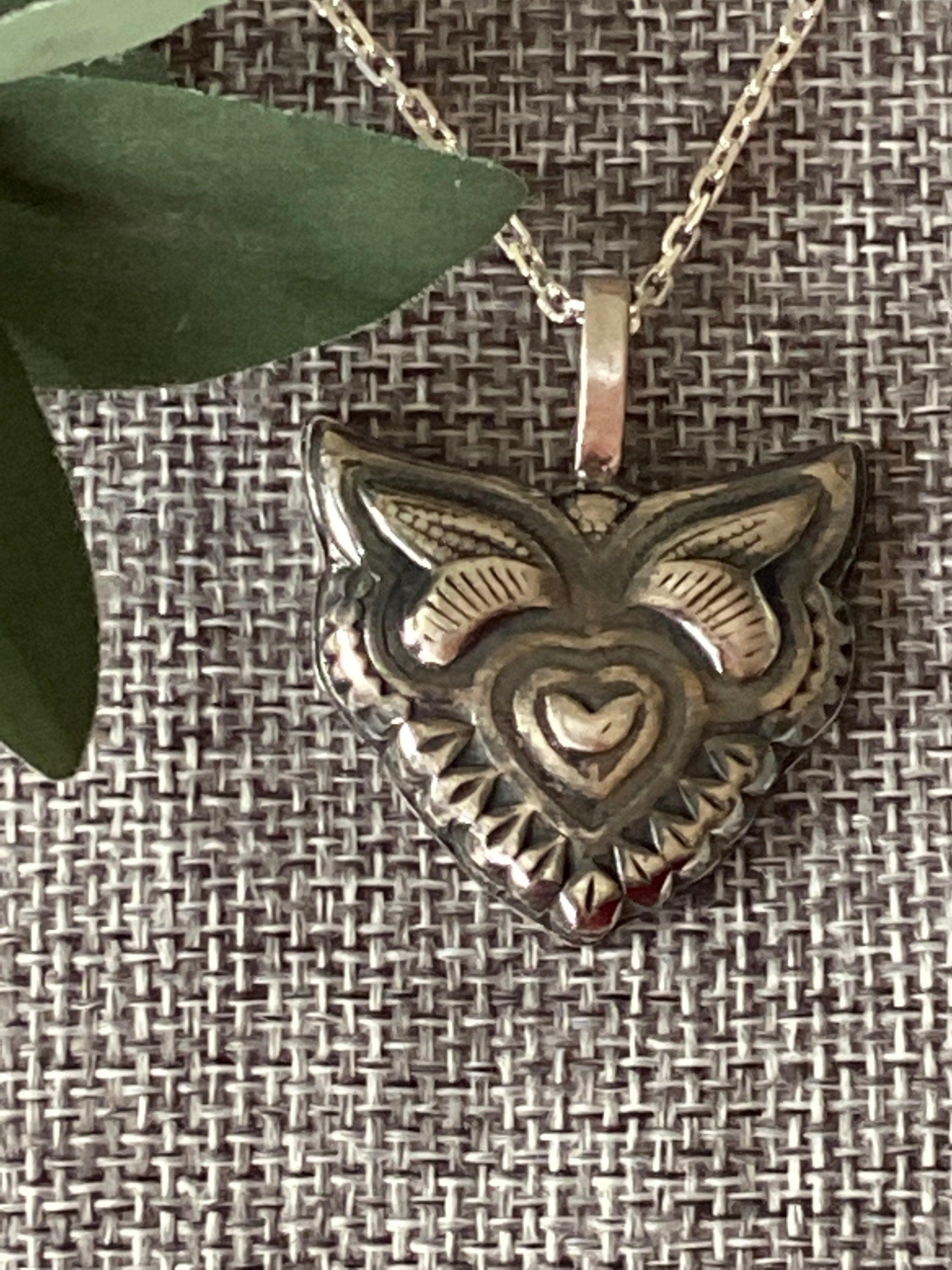 Silver Fox Pendant - Fox Necklace | JJewelryArt