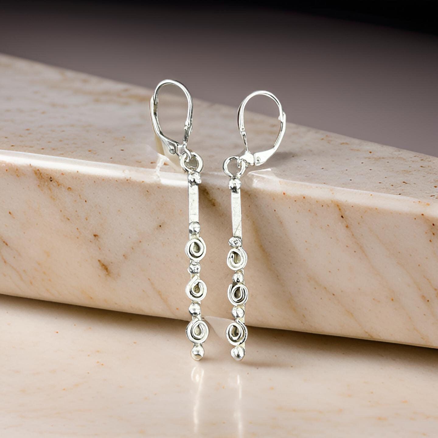 Silver Dangle Earrings - Dangle Earrings | JJewelryArt