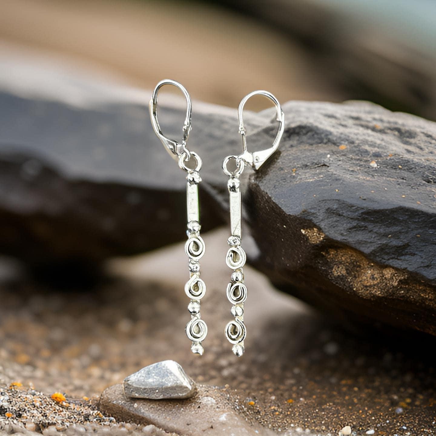 Silver Dangle Earrings - Dangle Earrings | JJewelryArt