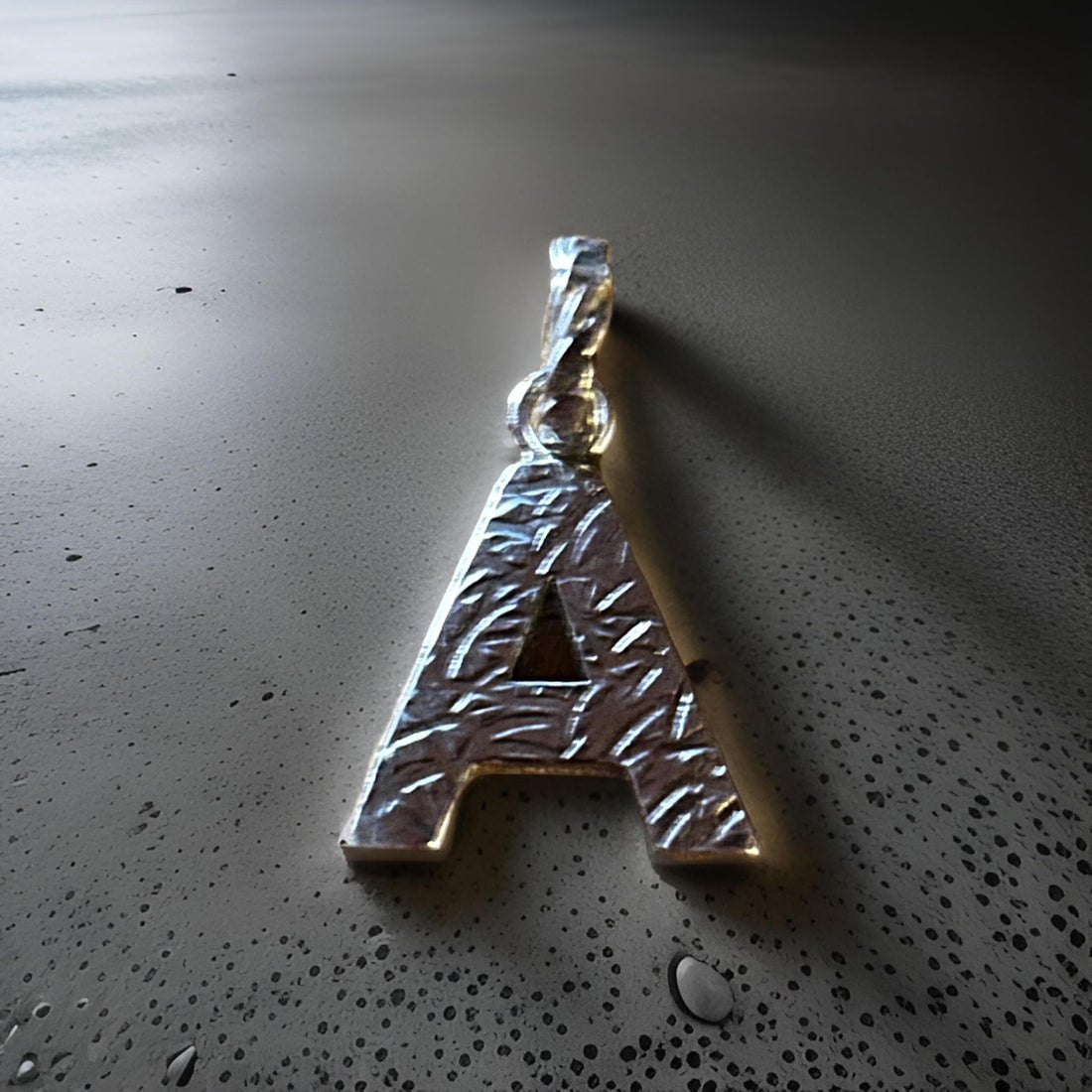 Silver Alphabet Letters Charms.