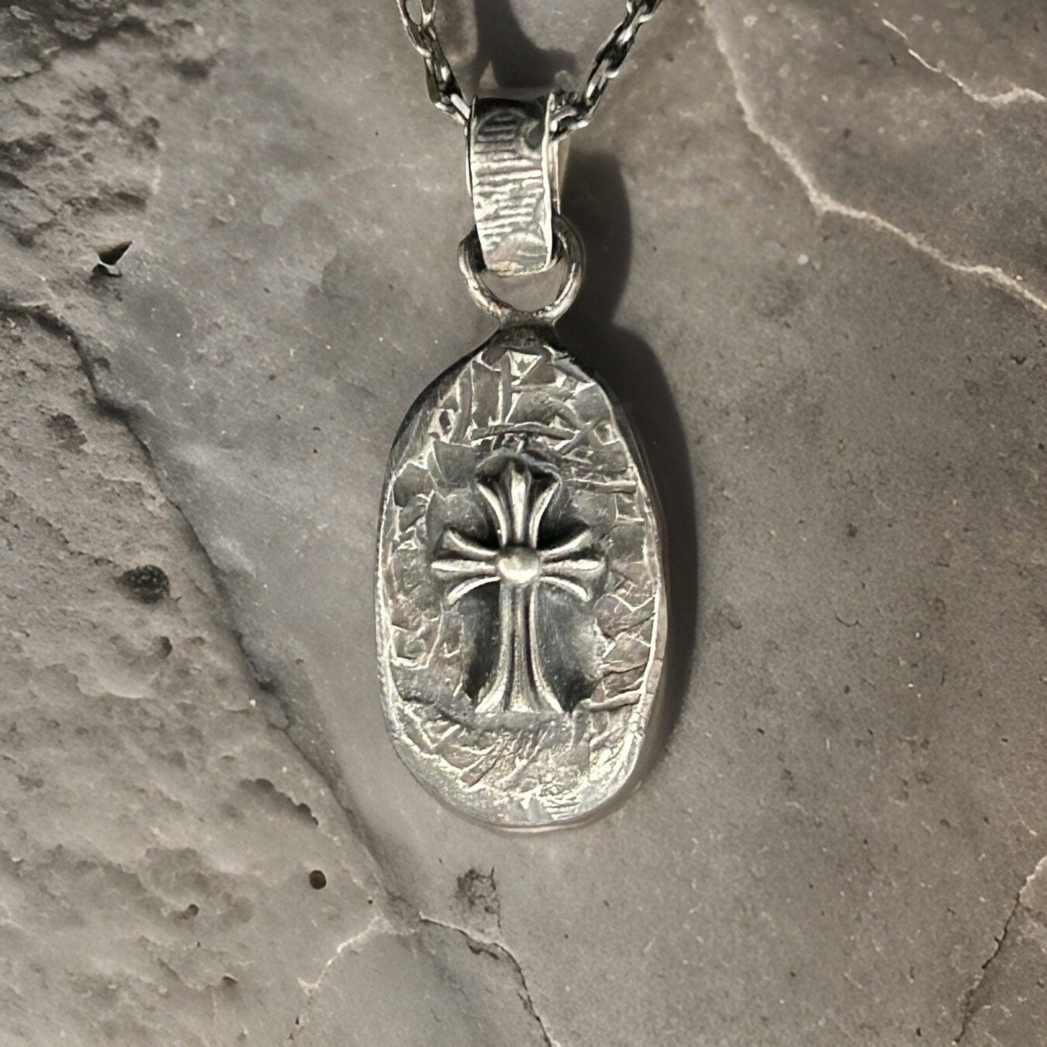Men’s cross necklace - JJewelryArt
