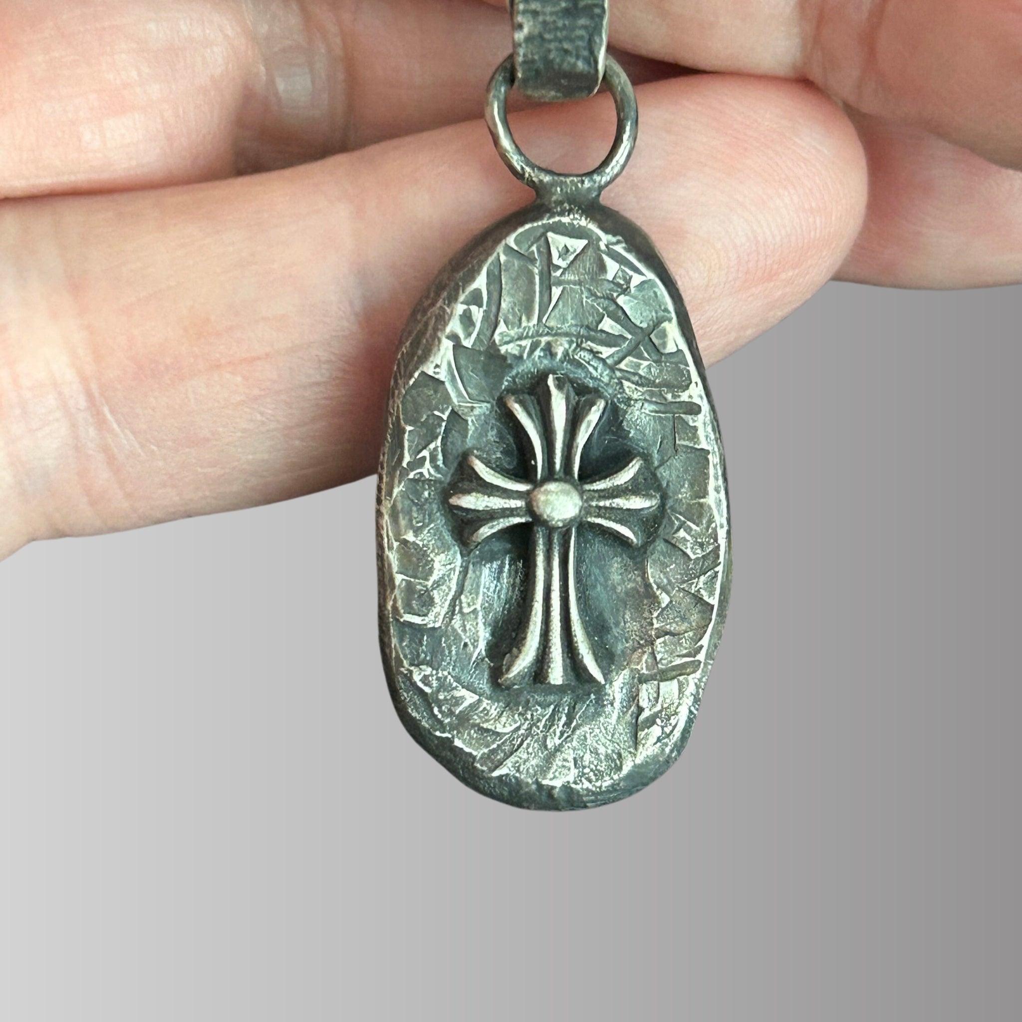 Men’s cross necklace - JJewelryArt