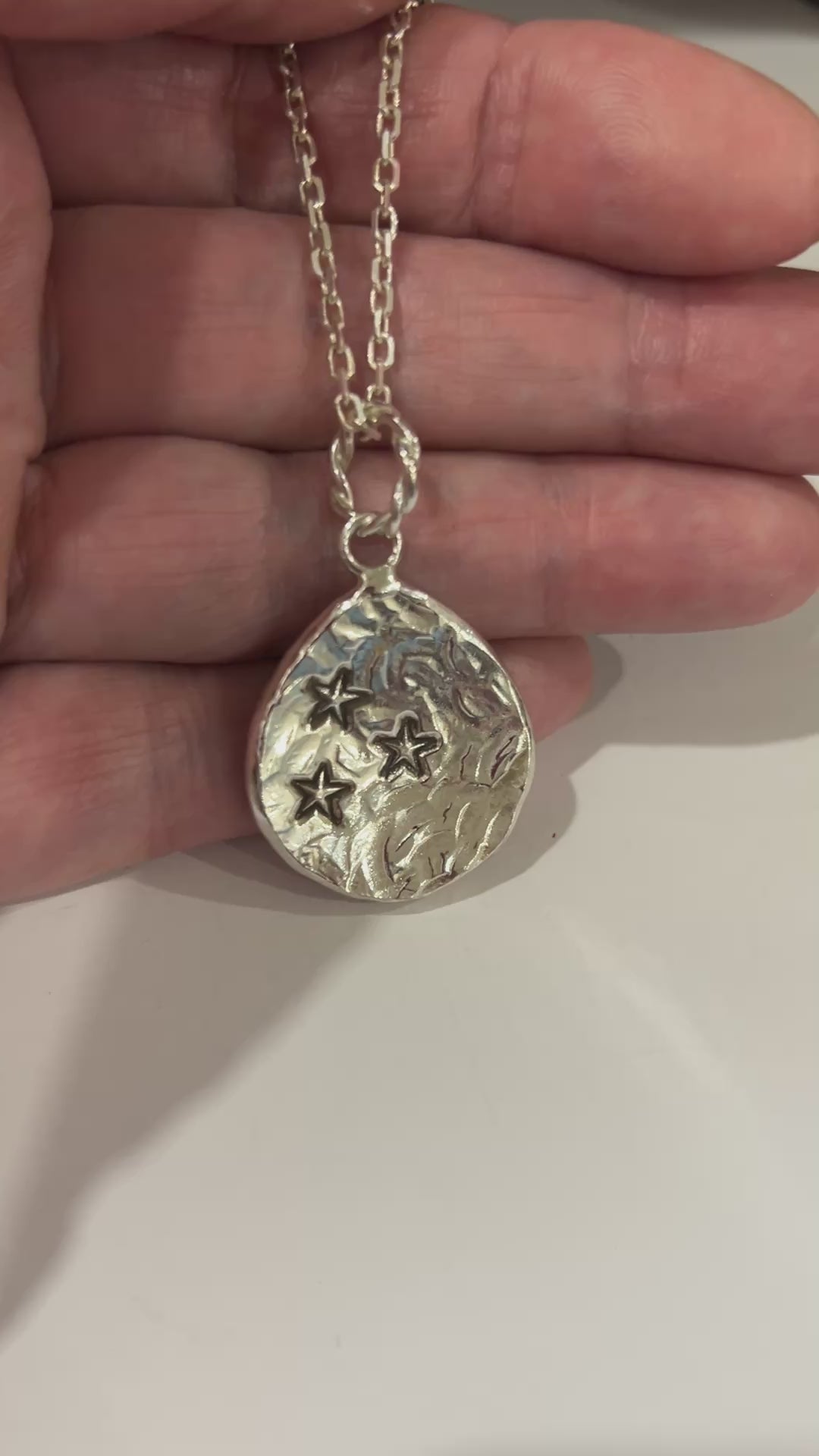 Silver Starry Pendant