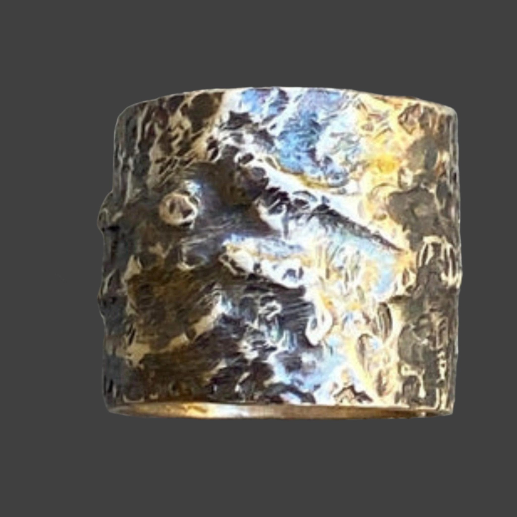 Silver Band Ring - Wide Band Ring | JJewelryArt