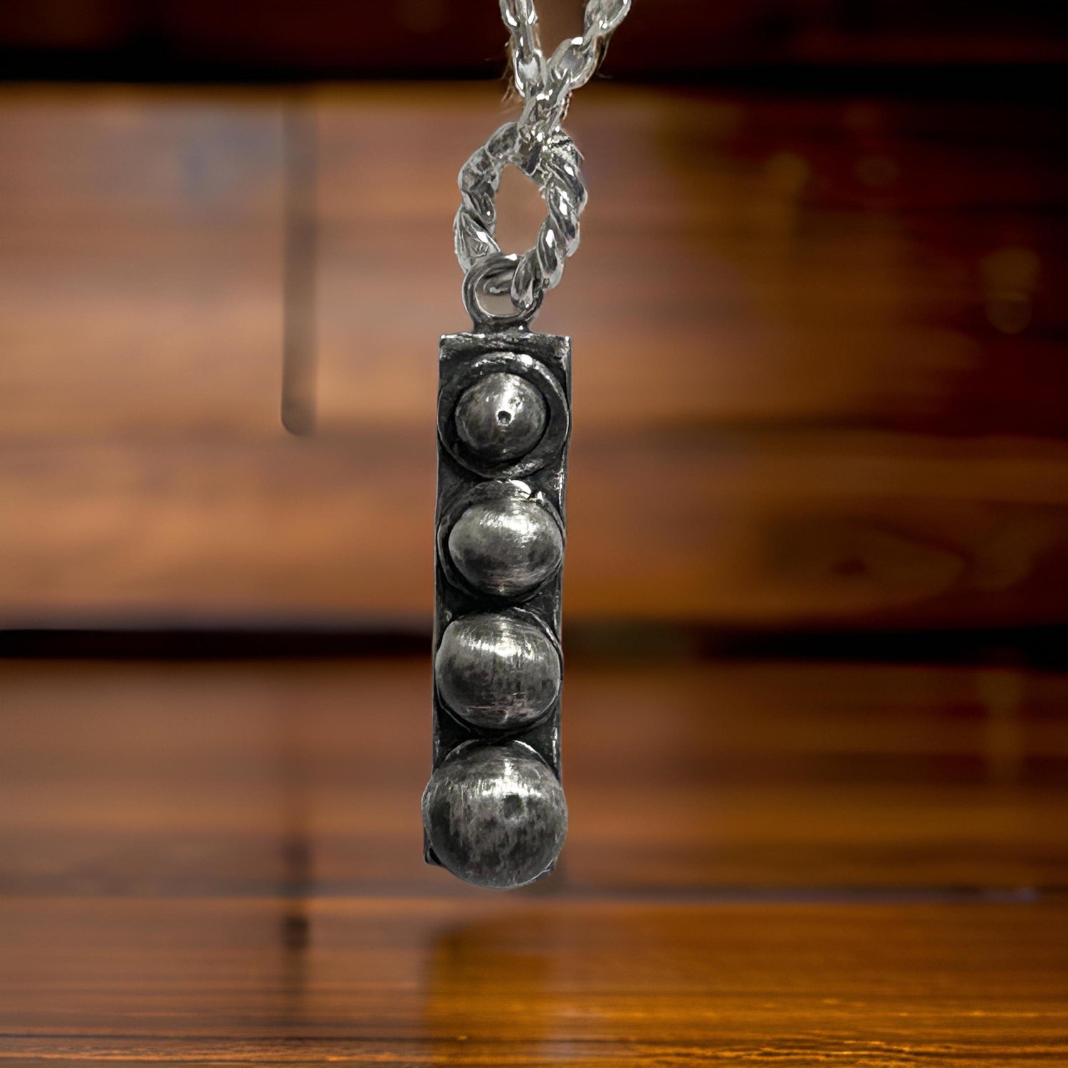Celestial Orbit Pendant – A Cosmic Alignment in Silver
