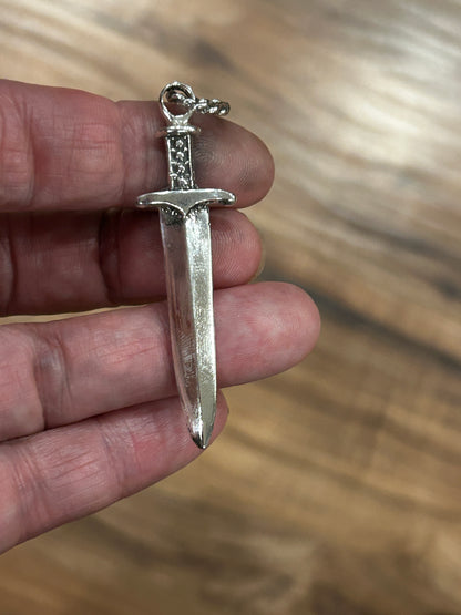 Warrior Sterling Silver Men Pendant