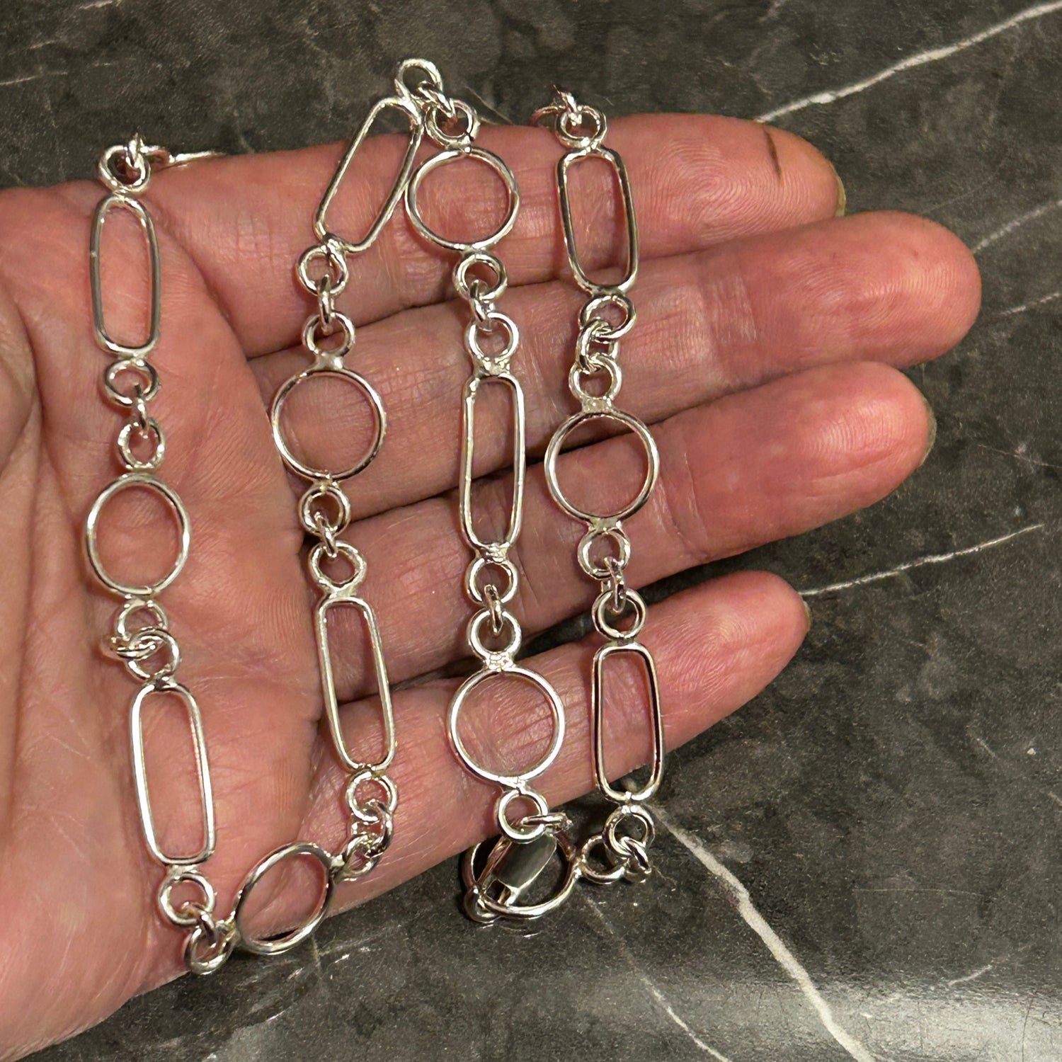 sterling silver chain necklace