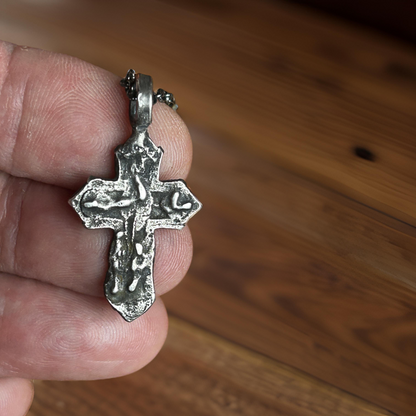 Silver Crucifix cross Pendant