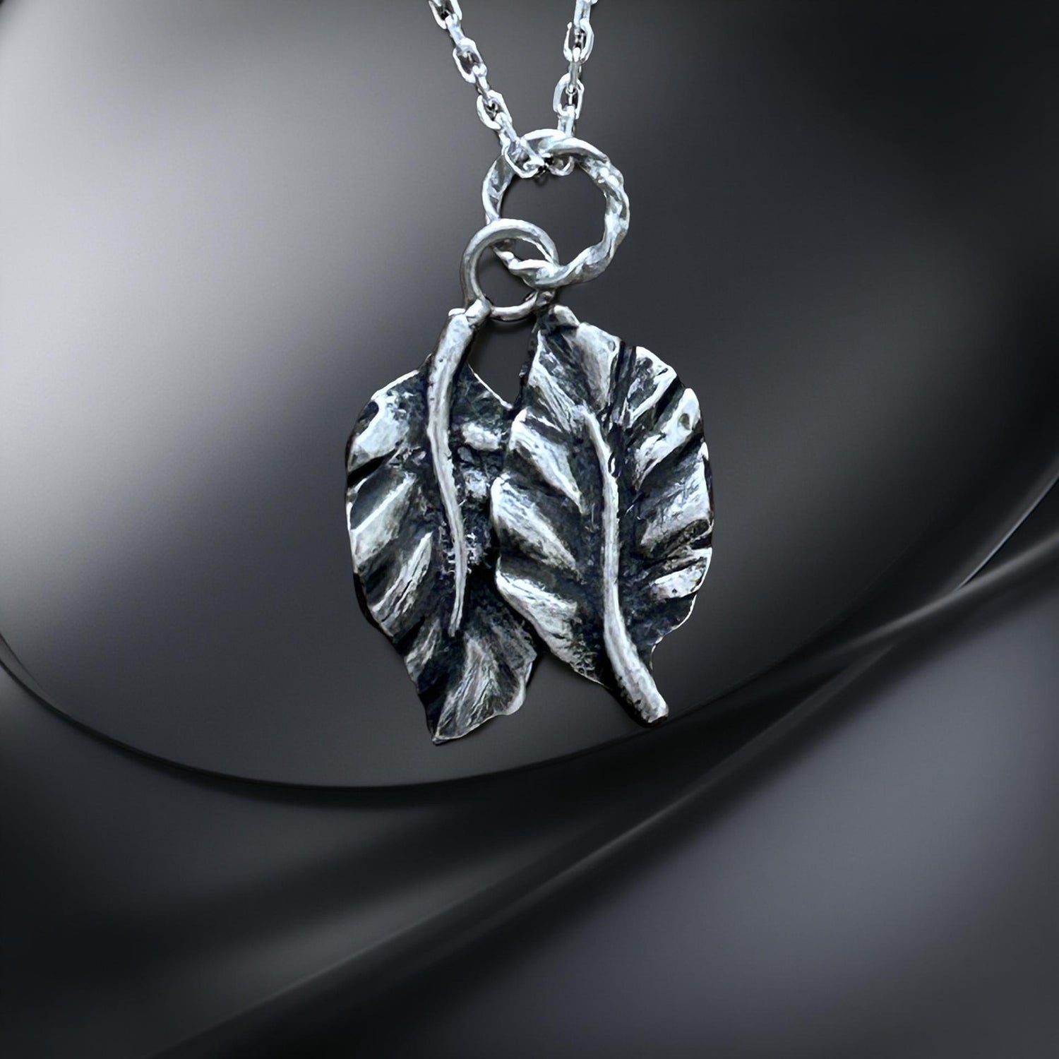 Leaf Pendant  Nature-Inspired Botanical Necklace
