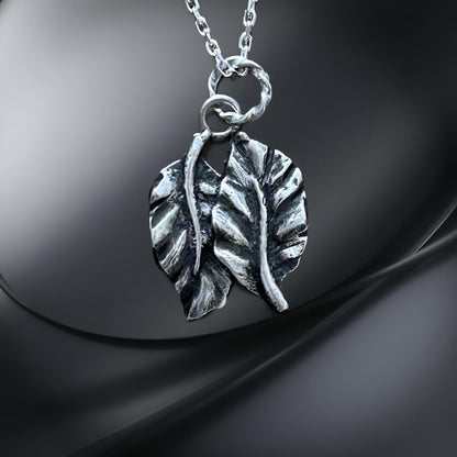 Leaf Pendant  Nature-Inspired Botanical Necklace