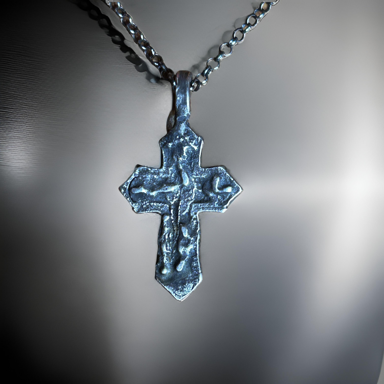 Silver Crucifix cross Pendant