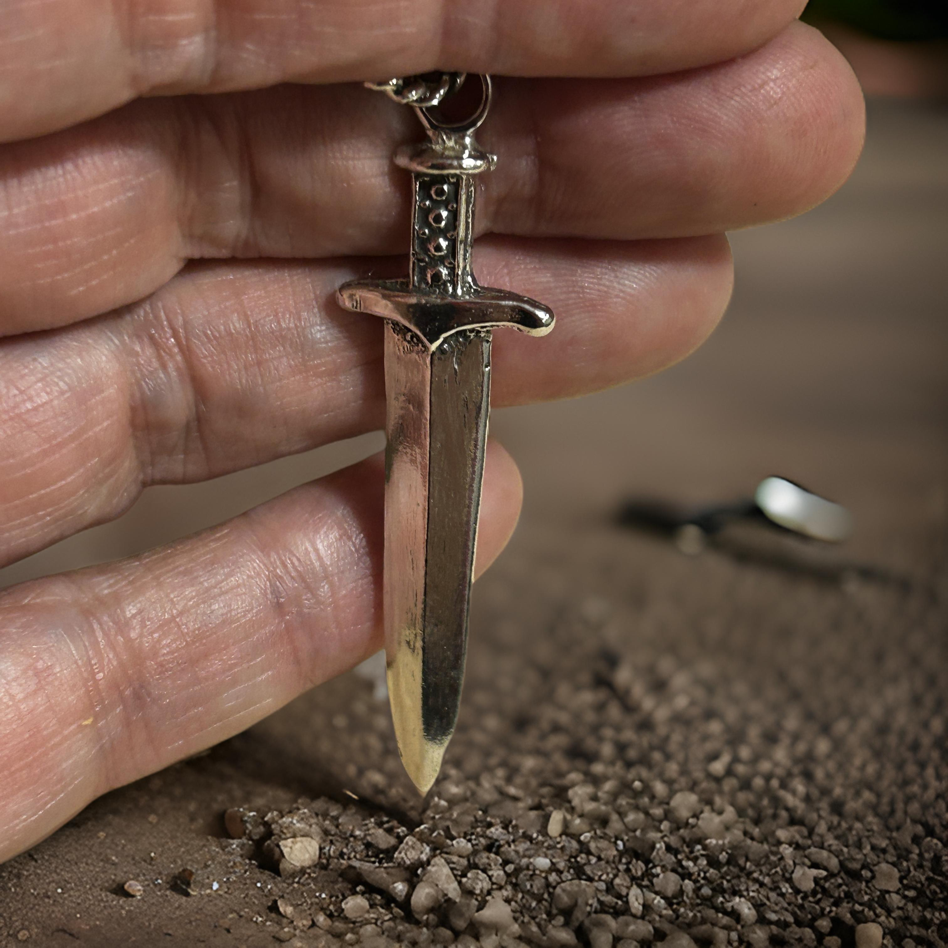 Warrior Sterling Silver Men Pendant