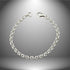 Dainty Sterling Silver Rolo Chain Bracelet - JJewelryArt