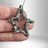 Fine Silver Unique Gift Art Star Pendant-JJewelryArt