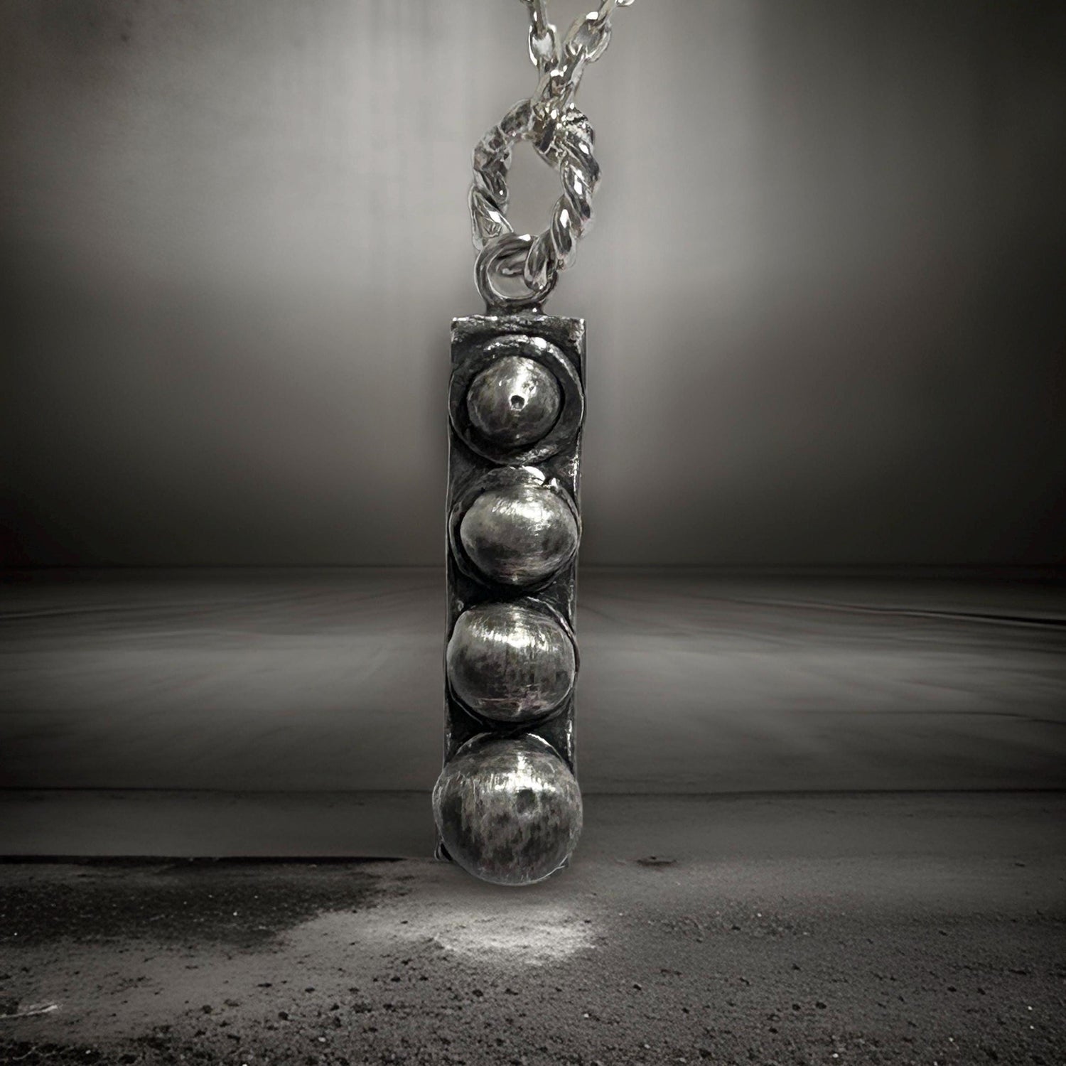 Celestial Orbit Pendant – A Cosmic Alignment in Silver
