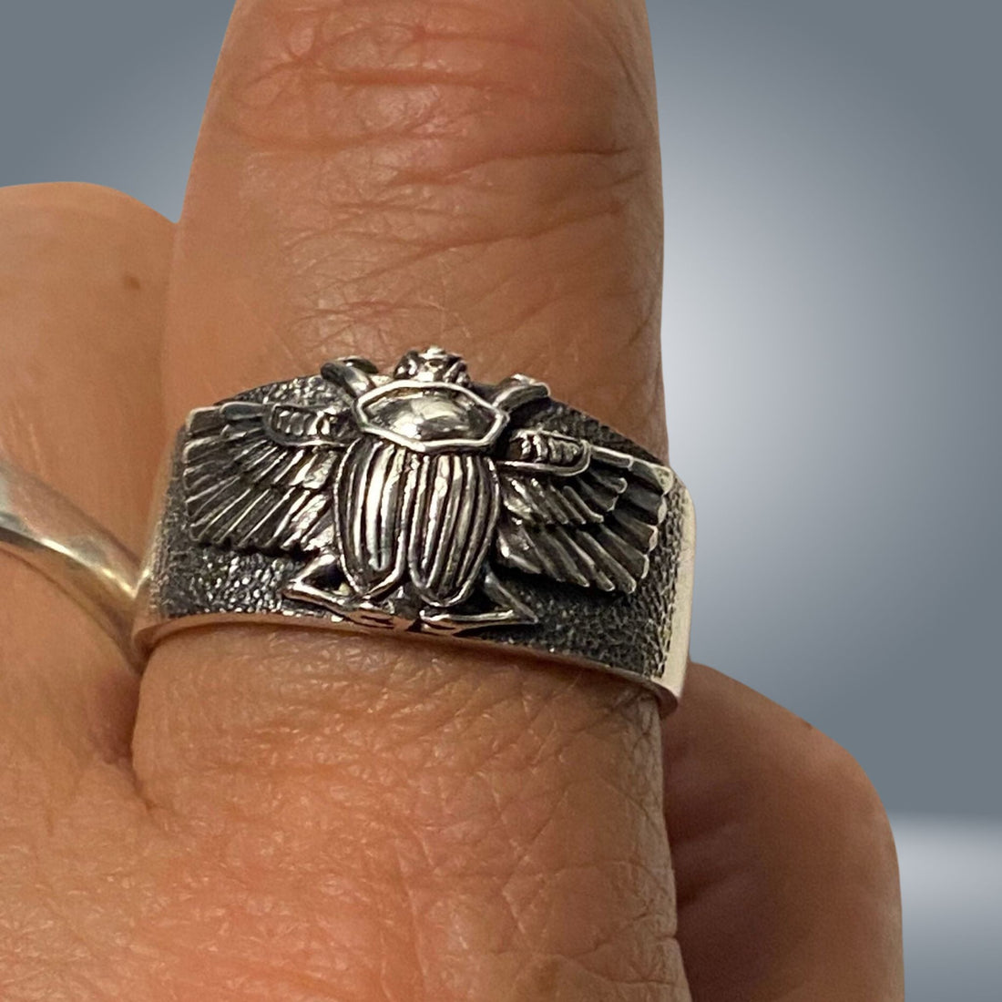 Scarab Ring - Symbol of Protection and Rebirth