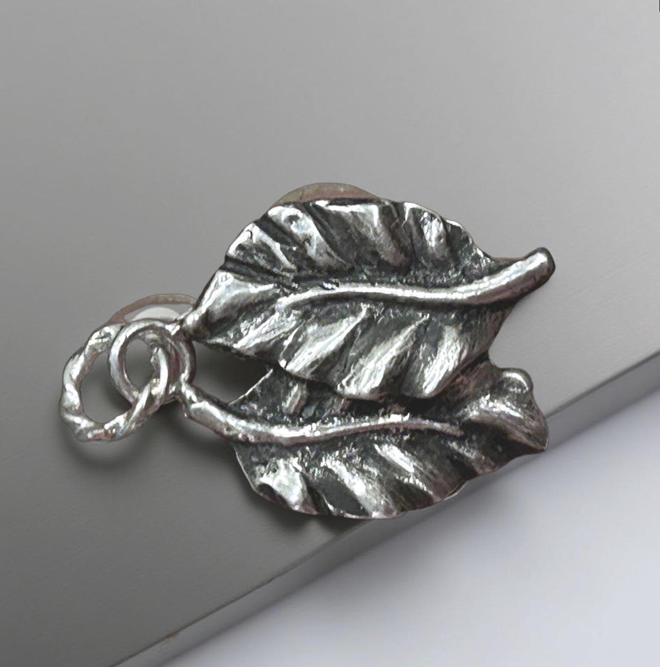 Leaf Pendant  Nature-Inspired Botanical Necklace