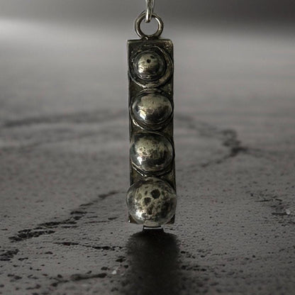 Celestial Orbit Pendant – A Cosmic Alignment in Silver