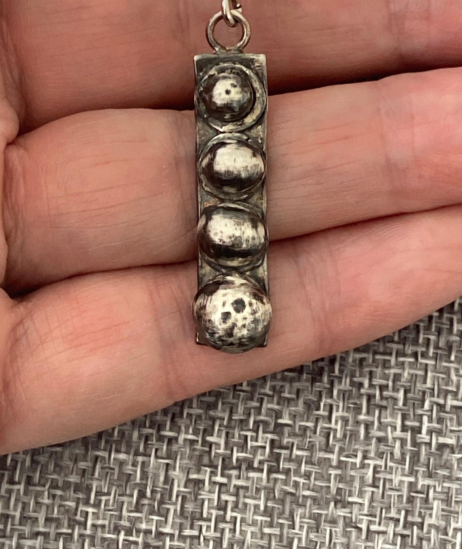 Celestial Orbit Pendant – A Cosmic Alignment in Silver
