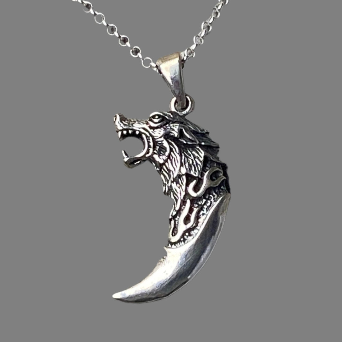 Wolf Claw Pendant - Jewelry for Men | JJewelryArt