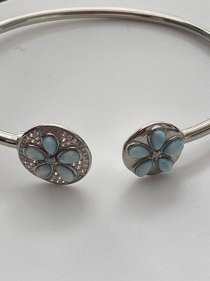 Silver Flower Bracelets - Plumeria Flower Bracelet | JJewelryArt