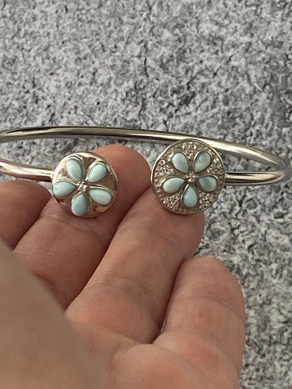 Silver Flower Bracelets - Plumeria Flower Bracelet | JJewelryArt