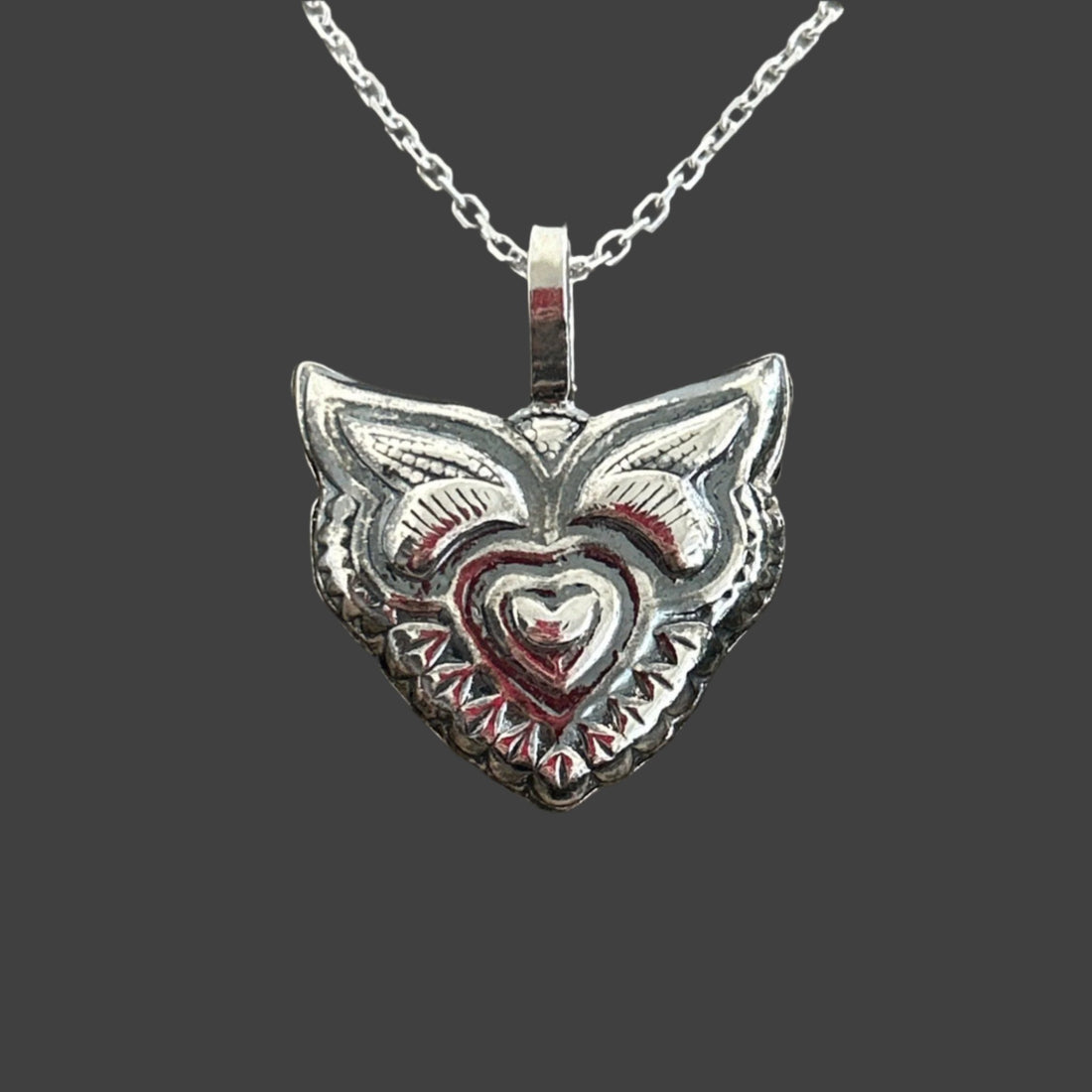 Silver Fox Pendant - Fox Necklace | JJewelryArt