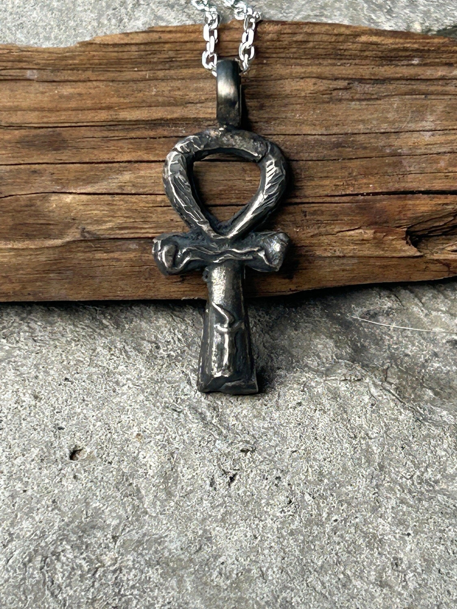 Ankh Silver Pendant - Ankh Necklaces | JJewelryArt