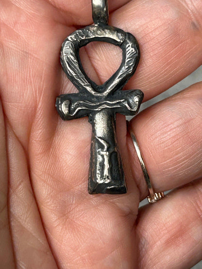 Ankh Silver Pendant - Ankh Necklaces | JJewelryArt