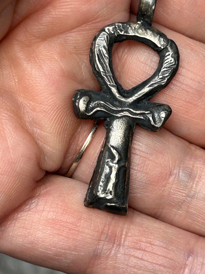 Ankh Silver Pendant - Ankh Necklaces | JJewelryArt