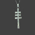 Gothic Cross Pendant - Silver Cross Necklace | JJewelryArt