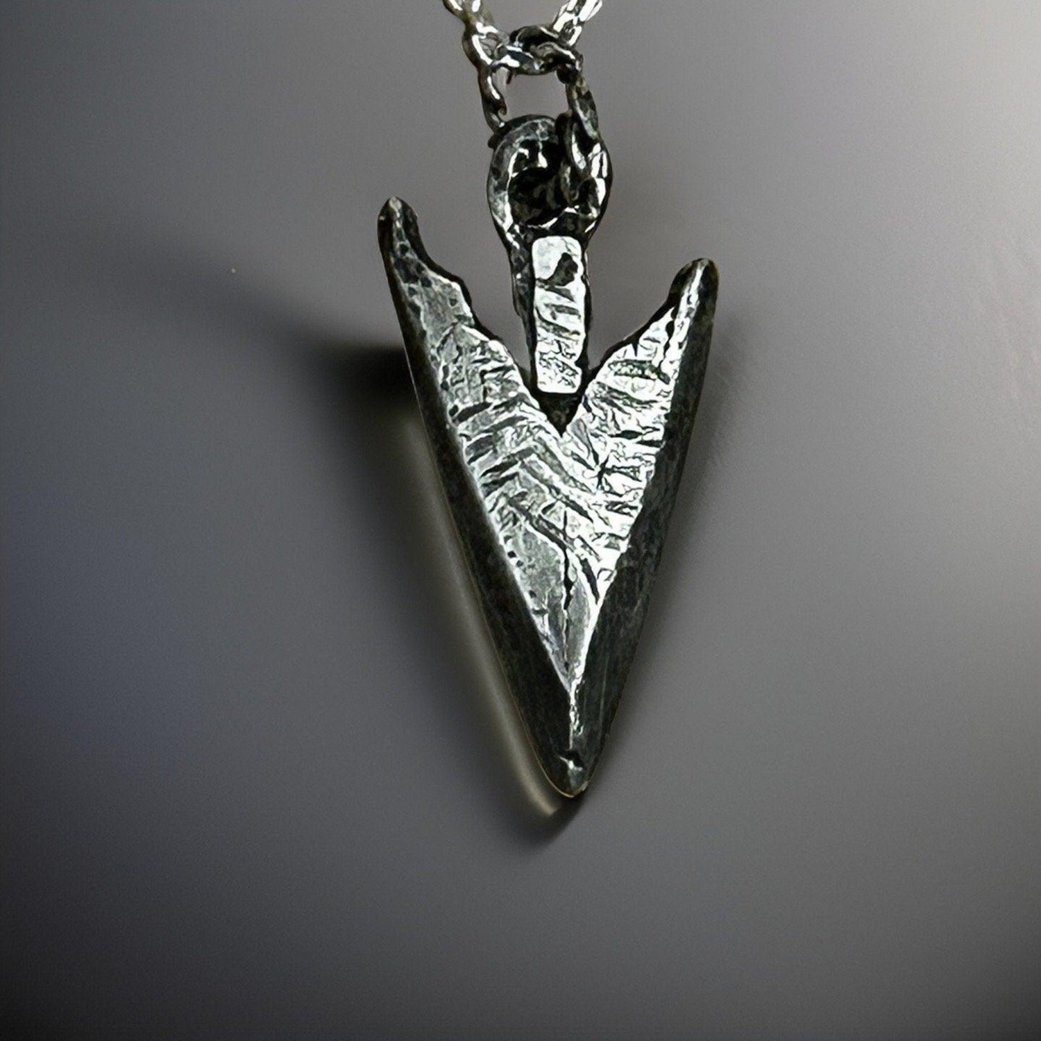 925 Arrowhead Pendant - Sterling Silver Pendant | JJewelryArt