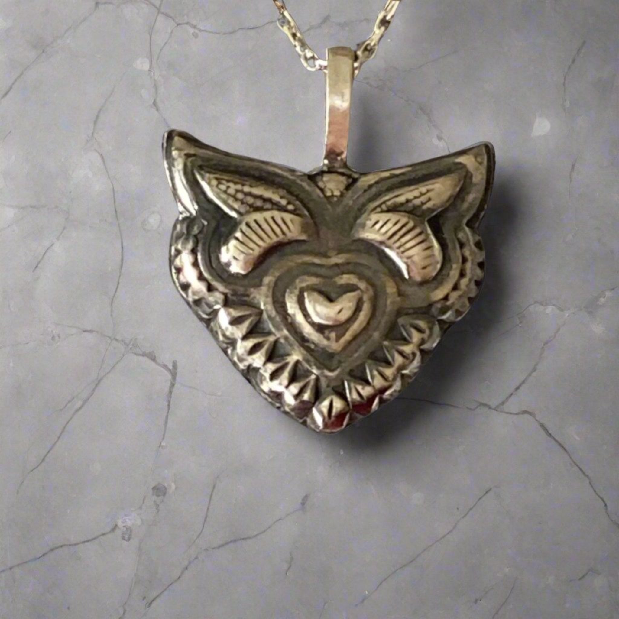 Silver Fox Pendant - Fox Necklace | JJewelryArt