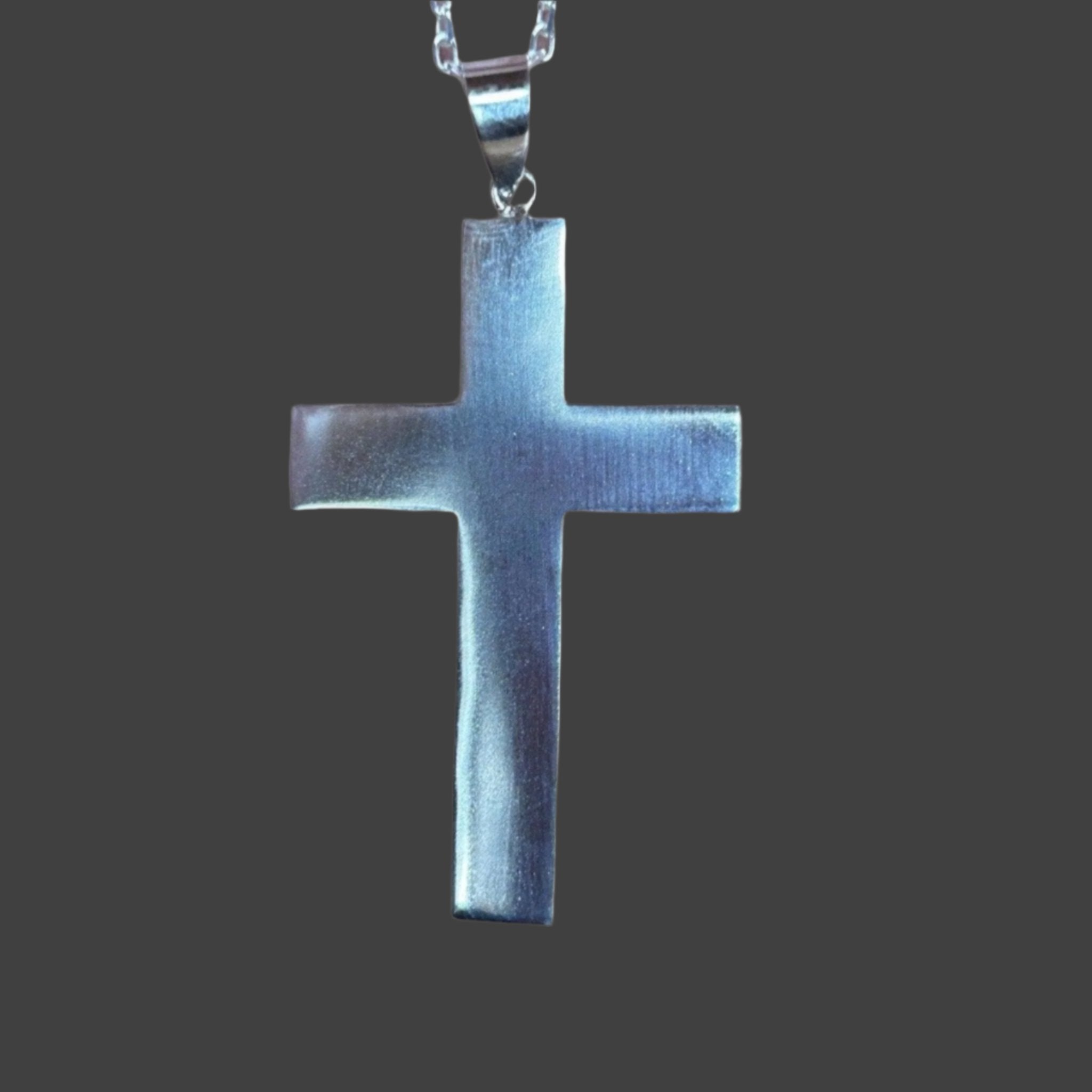 Silver Cross Necklace - Silver Cross Pendant | JJewelryArt