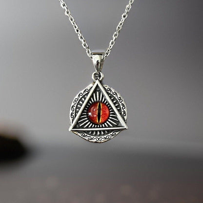 Dragon Eye Pendant - Dragon Necklace | JJewelryArt