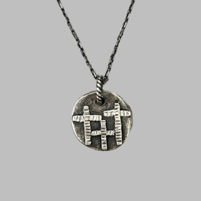 Triple Cross Necklace - Silver Cross Pendant | JJewelryArt