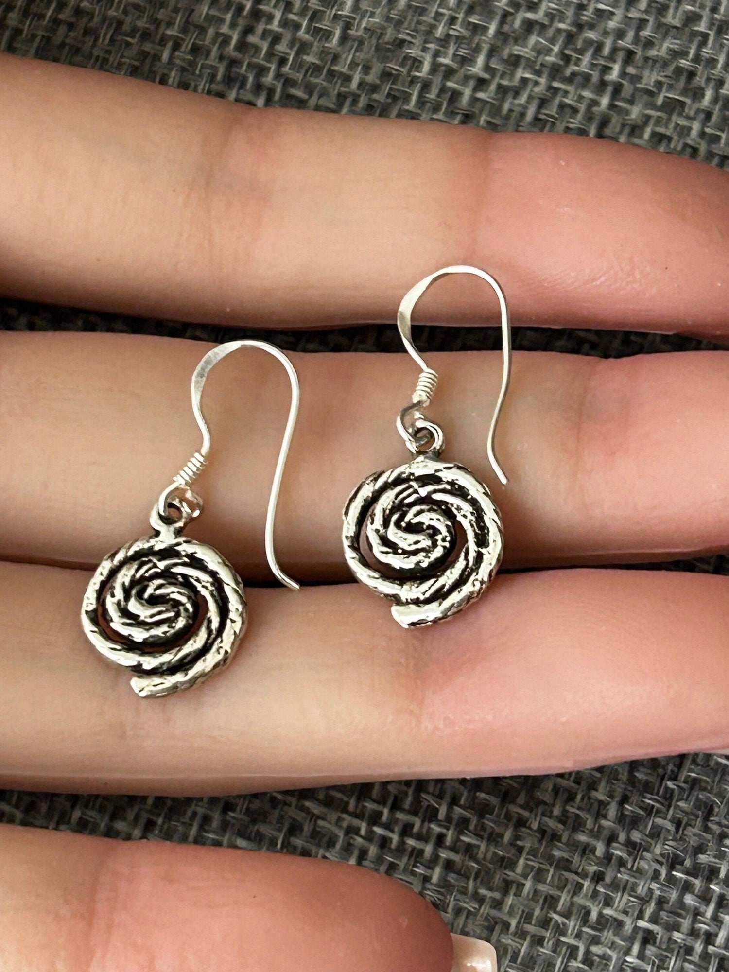 Minimalist Earrings - Silver Minimalist Earrings | JJewelryArt