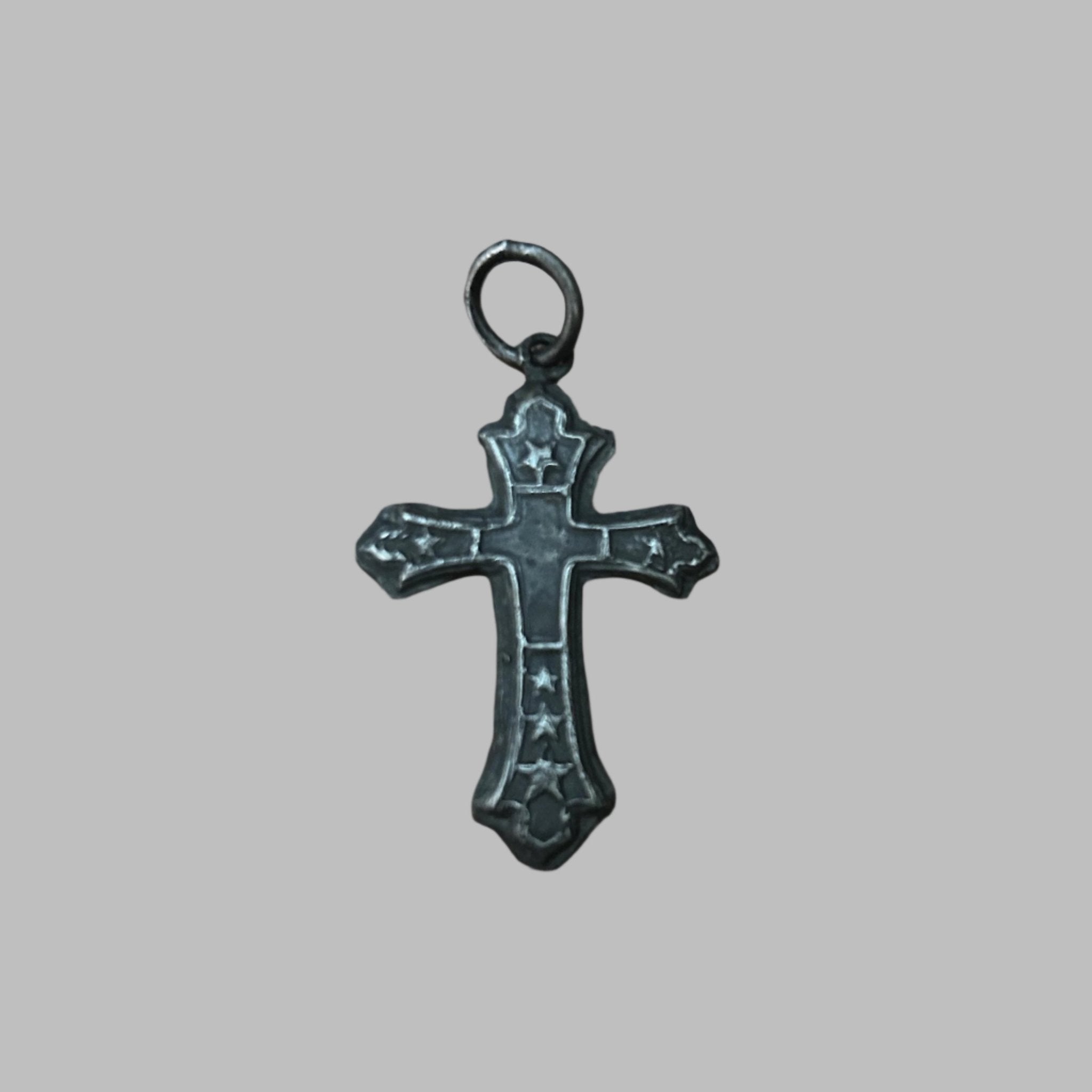 Cross Handmade Pendant - Silver Necklace | JJewelryArt