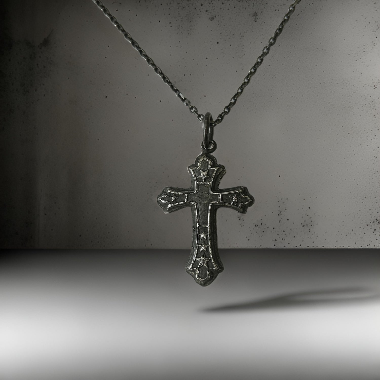 Cross Handmade Pendant - Silver Necklace | JJewelryArt