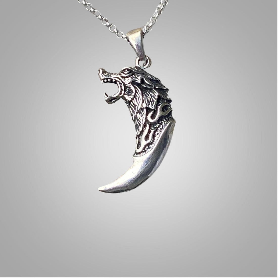 Wolf Claw Pendant - Jewelry for Men | JJewelryArt