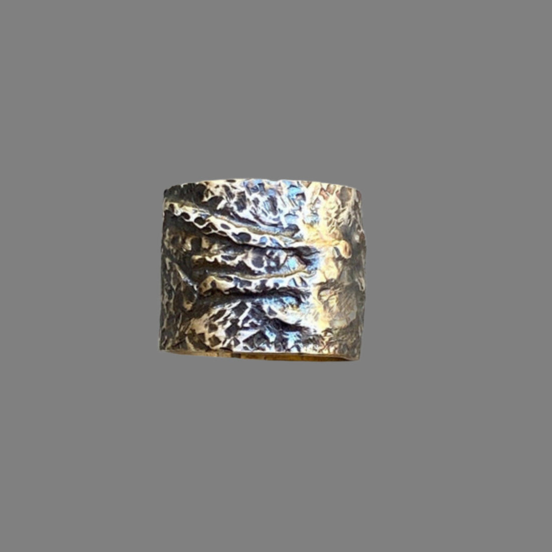 Silver Band Ring - Wide Band Ring | JJewelryArt